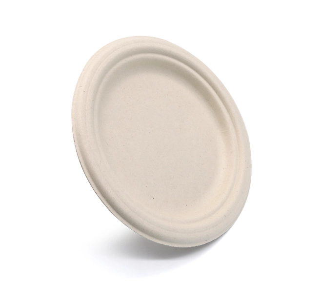 white compostable plates
