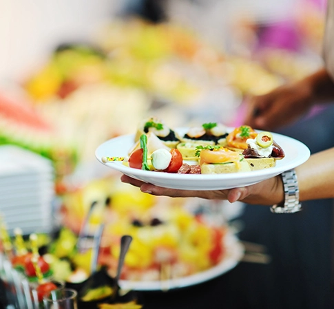 Compostable Tableware Used In Party