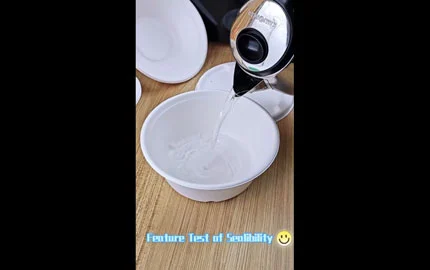 Seal Test Of Compostable Bowl