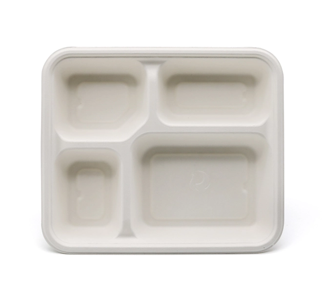 Buy Wholesale China Popular Pla 3 4 Compartment Compostable Meal