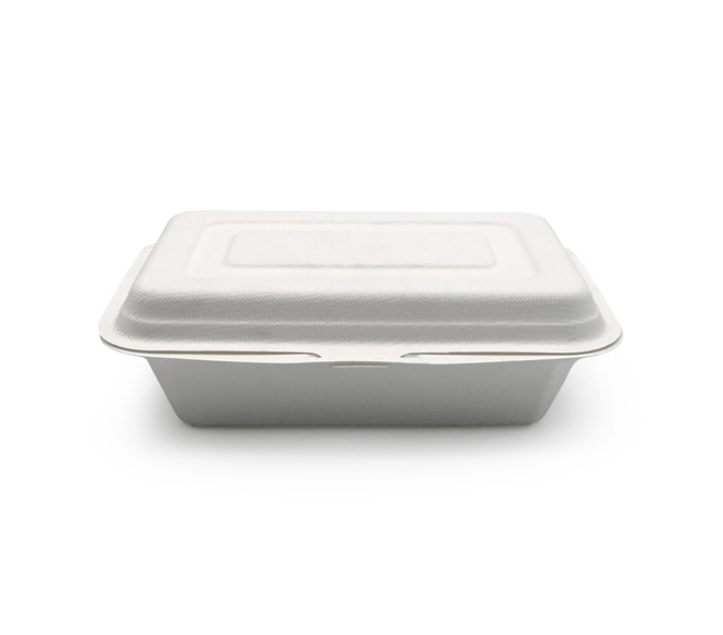 sugarcane clamshell food container