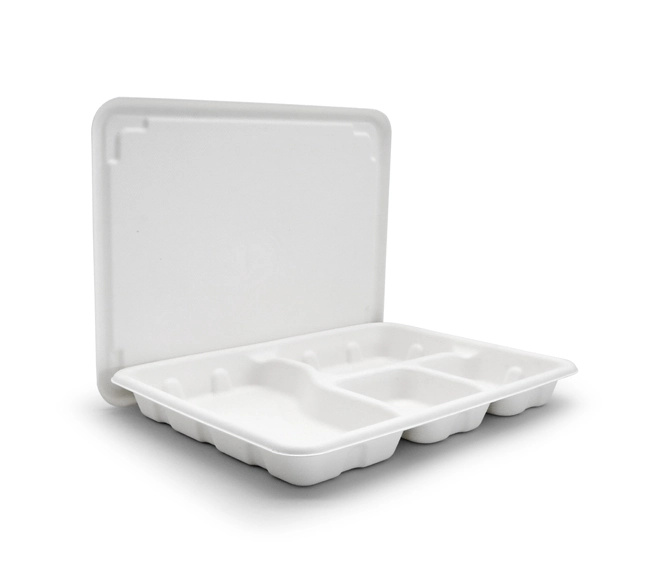 4 compartment disposable plates