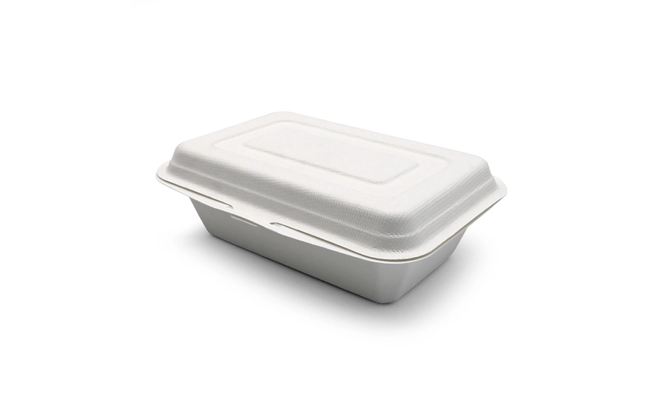 sugarcane clamshell food container