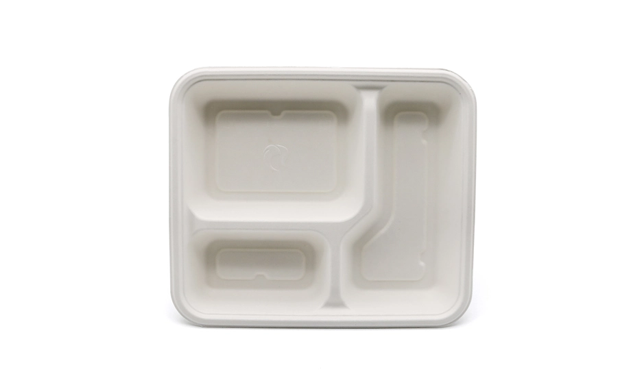 five compartment food trays
