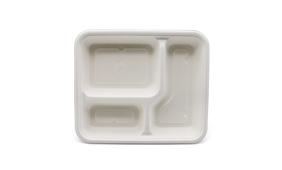 five compartment food trays
