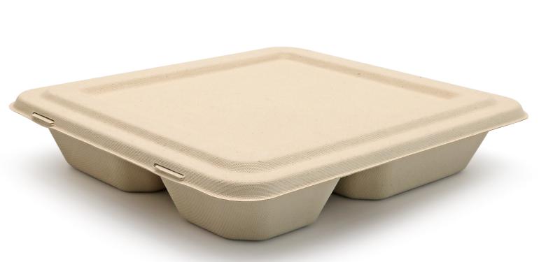 round bagasse tray