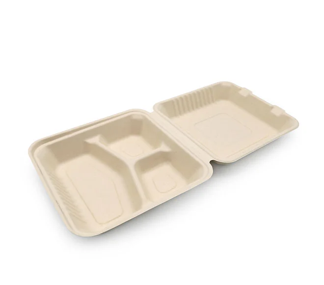 compostable clamshell take out food containers
